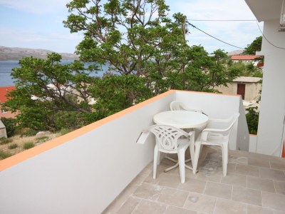 Apartment One bedroom apartment with terrace and sea view Metajna, Pag A-6421-a in Zubovici - Apartment