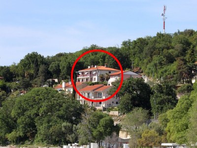 Apartment One bedroom apartment with terrace and sea view Medveja, Opatija A-7720-a - Outdoor photo 2