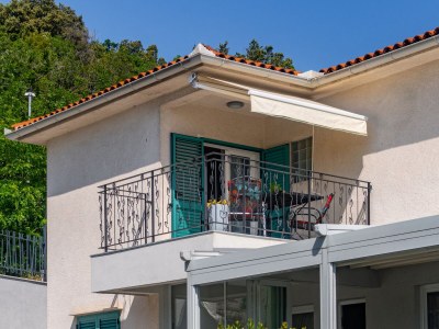 Apartment One bedroom apartment with terrace and sea view Medveja, Opatija A-7720-a - Outdoor photo 6