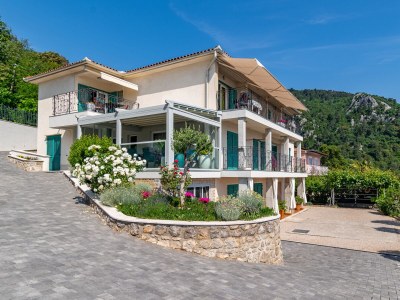 Apartment Two bedroom apartment with terrace and sea view Medveja, Opatija A-7720-b - Outdoor photo 4