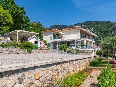 Apartment Two bedroom apartment with terrace and sea view Medveja, Opatija A-7720-b - Outdoor photo 9