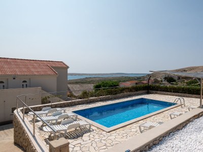 Apartment Two bedroom apartment with terrace and sea view Zubovići, Pag A-9365-a - Outdoor photo 6