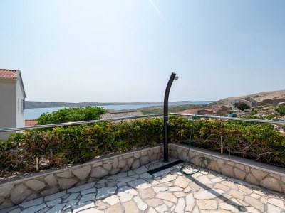 Apartment Two bedroom apartment with balcony and sea view Zubovići, Pag A-9365-c - Outdoor photo 11