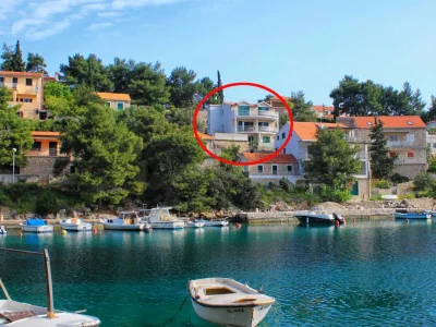 Apartment Studio flat near beach Basina, Hvar AS-8754-b in Vrbanj - Apartment