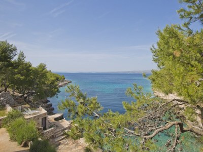 Apartment One bedroom apartment near beach Cove Zastupac, Hvar A-8761-f - Outdoor photo 13