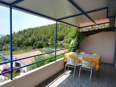 Apartment Two bedroom apartment with terrace and sea view Ivan Dolac, Hvar A-8797-a - Outdoor photo 17
