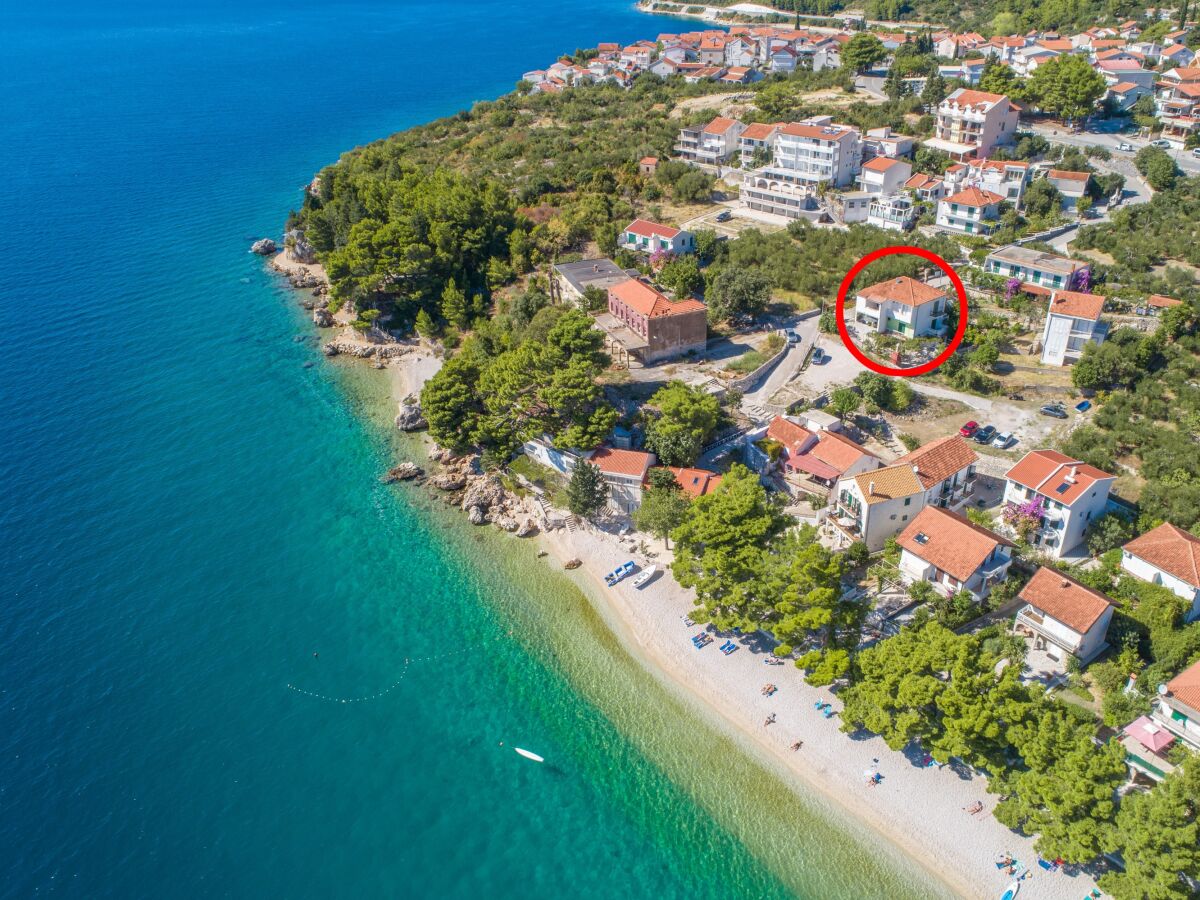Apartment One bedroom apartment with balcony and sea view Podaca, Makarska A-9712-a