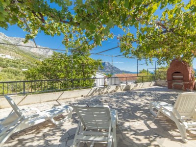 Apartment One bedroom apartment with balcony and sea view Podaca, Makarska A-9712-a - Outdoor photo 7