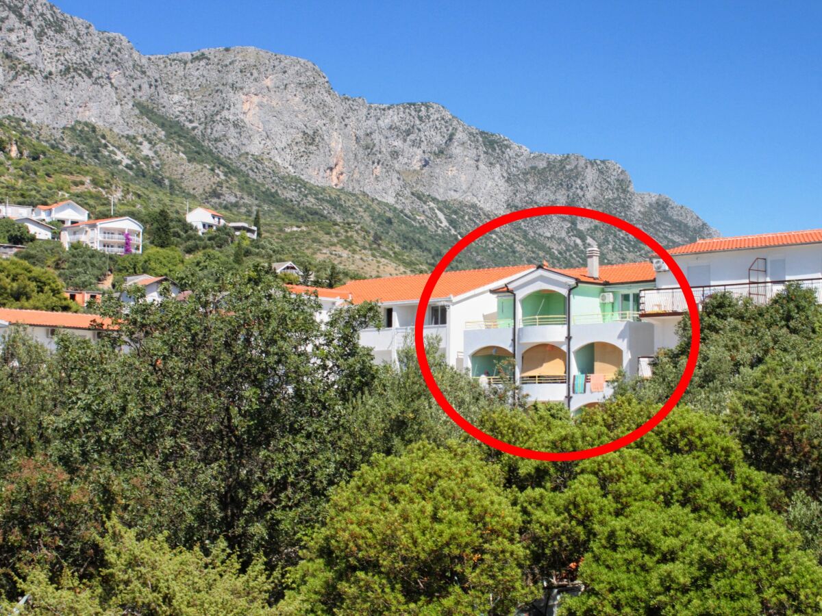 Apartment One bedroom apartment with balcony Podaca, Makarska A-11274-a - Outdoor photo 2
