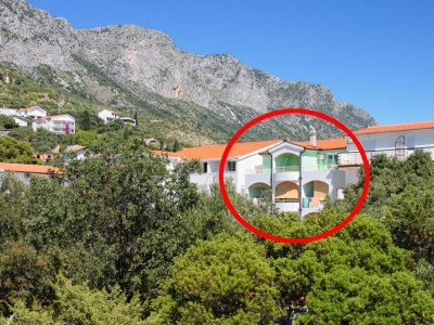 Apartment One bedroom apartment with balcony Podaca, Makarska A-11274-a - Outdoor photo 2