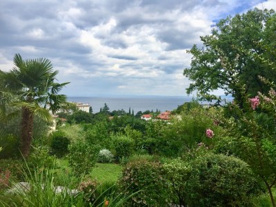 Apartment One bedroom apartment with terrace and sea view Lovran, Opatija A-2303-b - Outdoor photo 55