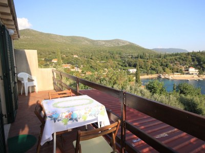 Apartment One bedroom apartment with balcony and sea view Molunat, Dubrovnik A-8550-a in Gruda - Apartment