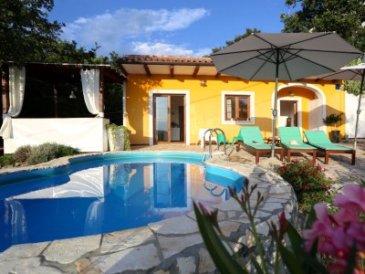 Holiday house Two bedroom house with terrace Ripenda Verbanci, Labin K-16583 in Labin - Holiday house