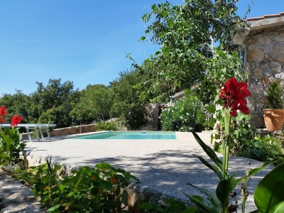 Holiday house Two bedroom house with terrace and sea view Bajčići, Krk K-17257 in Malinska - Holiday house