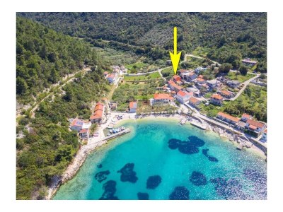 Holiday house Three bedroom house with terrace and sea view Cove Babina, Korčula K-19712 in Čara - Holiday house