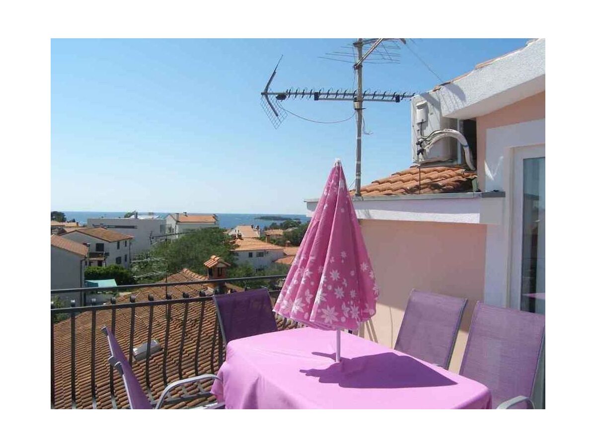 Apartment Studio flat with terrace and sea view Rovinj AS-20554-a