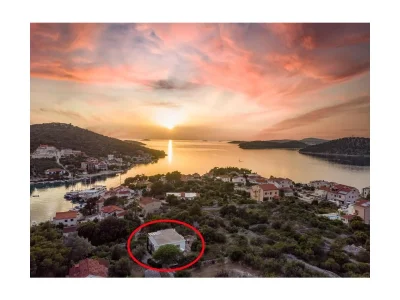Holiday house Four-bedroom house with terrace and sea view Ražanj, Rogoznica K-22513 in Rogoznica - Holiday house