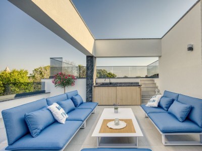 Villa Four-bedroom house with terrace and sea view Zaton, Zadar K-23511 - Outdoor photo 64