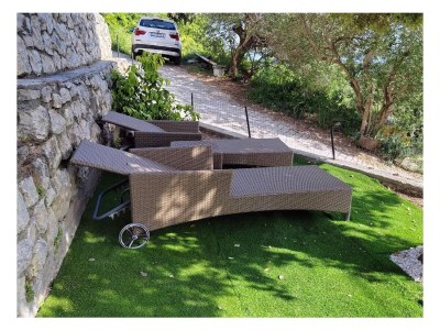 Holiday house Two bedroom house with terrace and sea view Mundanije, Rab K-23396 - Outdoor photo 6