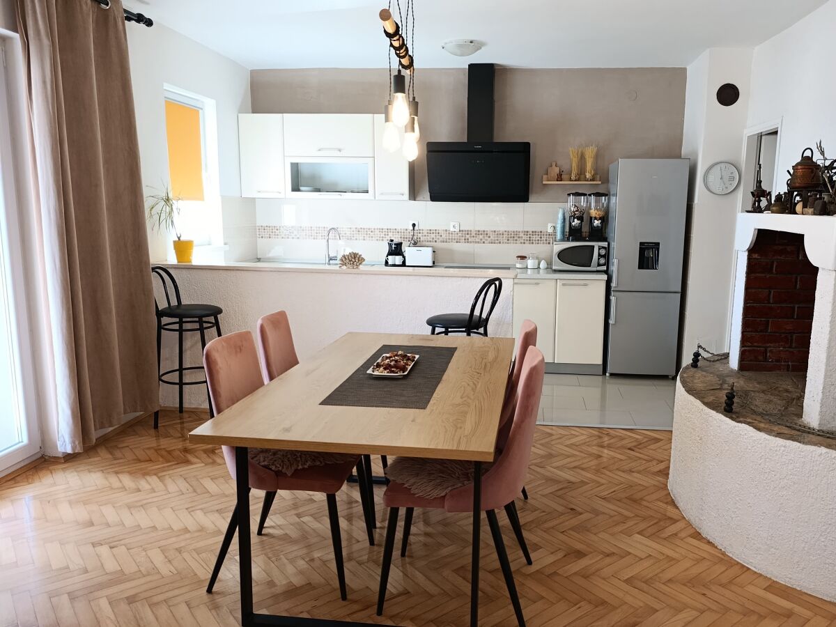 Apartment Two bedroom apartment with terrace and sea view Zadar - Diklo, Zadar A-16369-b