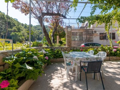 Apartment Studio flat with terrace Cove Vela Stiniva, Hvar AS-14511-b - Outdoor photo 9