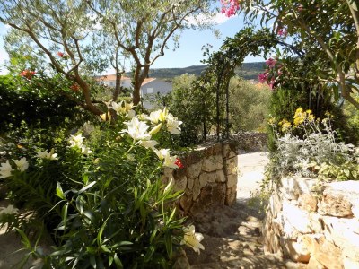Apartment One bedroom apartment with terrace and sea view Vinišće, Trogir A-16928-a - Outdoor photo 6
