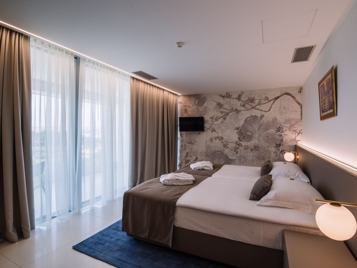 Apartment Studio flat with balcony and sea view Novalja, Pag AS-15882-b