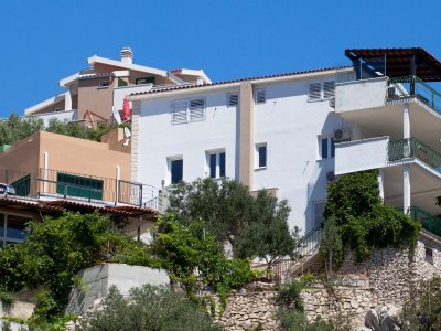 Apartment Two bedroom apartment with terrace and sea view Cove Ljubljeva, Trogir A-17122-c - Outdoor photo 8