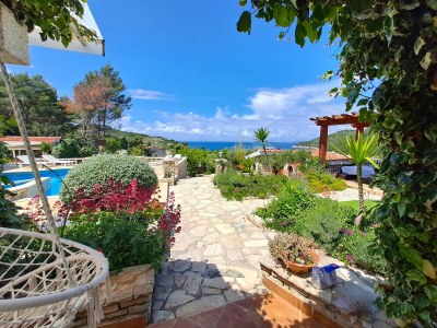 Apartment Two bedroom apartment with terrace and sea view Cove Poplat, Korčula A-18258-c - Outdoor photo 26
