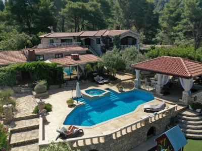 Apartment Two bedroom apartment with terrace and sea view Cove Poplat, Korčula A-18258-d - Outdoor photo 7