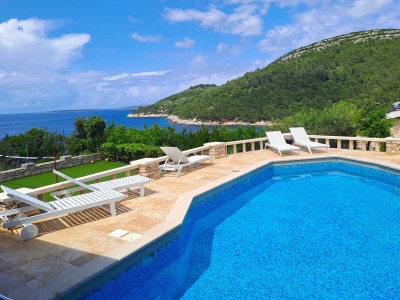 Apartment Two bedroom apartment with terrace and sea view Cove Poplat, Korčula A-18258-d - Outdoor photo 22