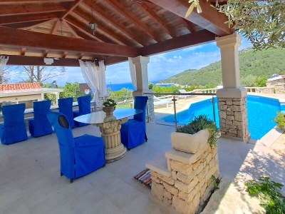 Apartment Two bedroom apartment with terrace and sea view Cove Poplat, Korčula A-18258-d - Outdoor photo 30