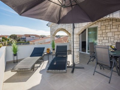 Apartment Studio flat with terrace and sea view Vir AS-18525-a - Outdoor photo 12