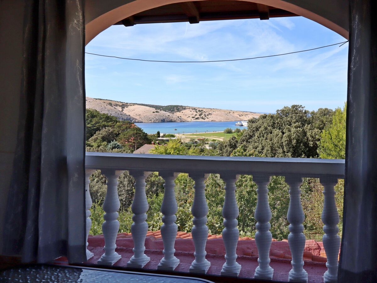 Apartment Two bedroom apartment with terrace and sea view Lopar, Rab A-18005-c