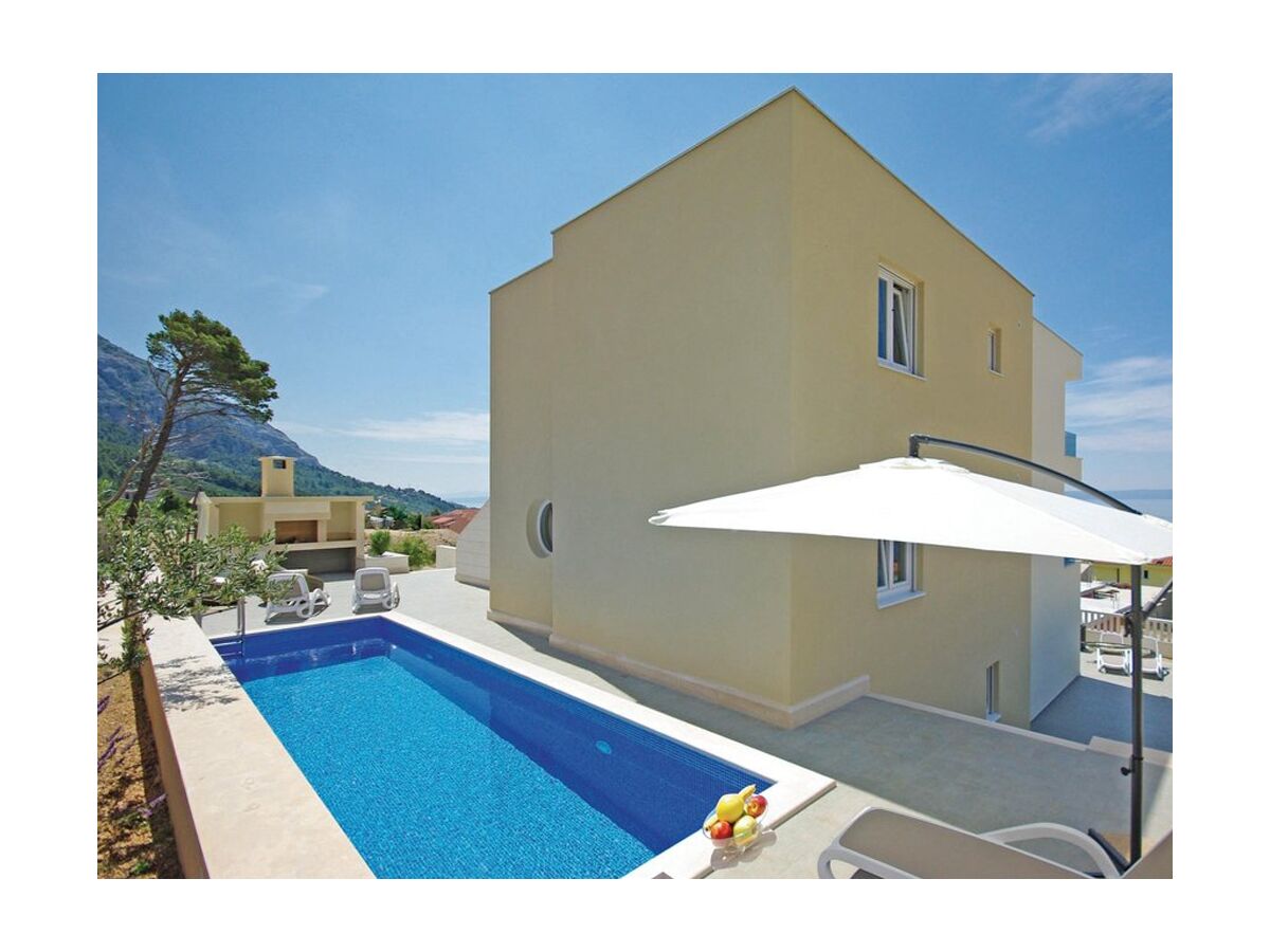 Apartment One bedroom apartment with terrace and sea view Makarska A-19147-e - Outdoor photo 5