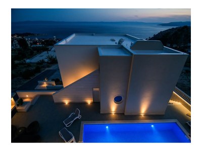 Apartment One bedroom apartment with terrace and sea view Makarska A-19147-e - Outdoor photo 3