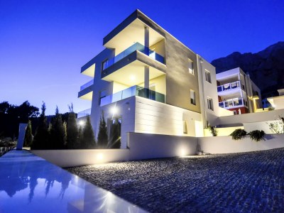 Apartment One bedroom apartment with terrace and sea view Makarska A-19147-e - Outdoor photo 6