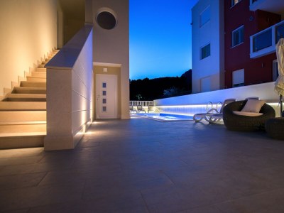 Apartment One bedroom apartment with terrace and sea view Makarska A-19147-e - Outdoor photo 15