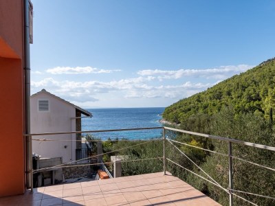 Apartment Two bedroom apartment with terrace and sea view Cove Poplat, Korčula A-20023-b - Outdoor photo 20