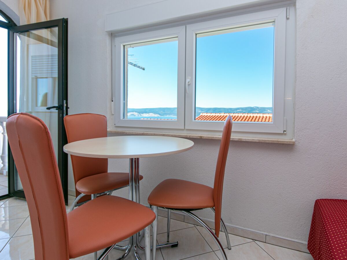 Apartment Studio flat with terrace and sea view Stanići, Omiš AS-19941-b