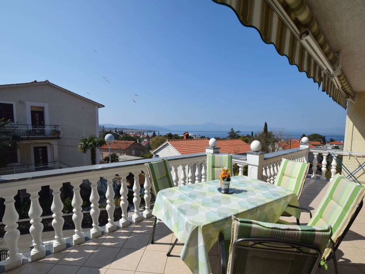 Apartment Two bedroom apartment with terrace and sea view Malinska, Krk A-20417-a