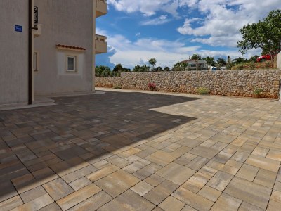 Apartment One bedroom apartment with terrace Punat, Krk A-20553-b - Outdoor photo 11