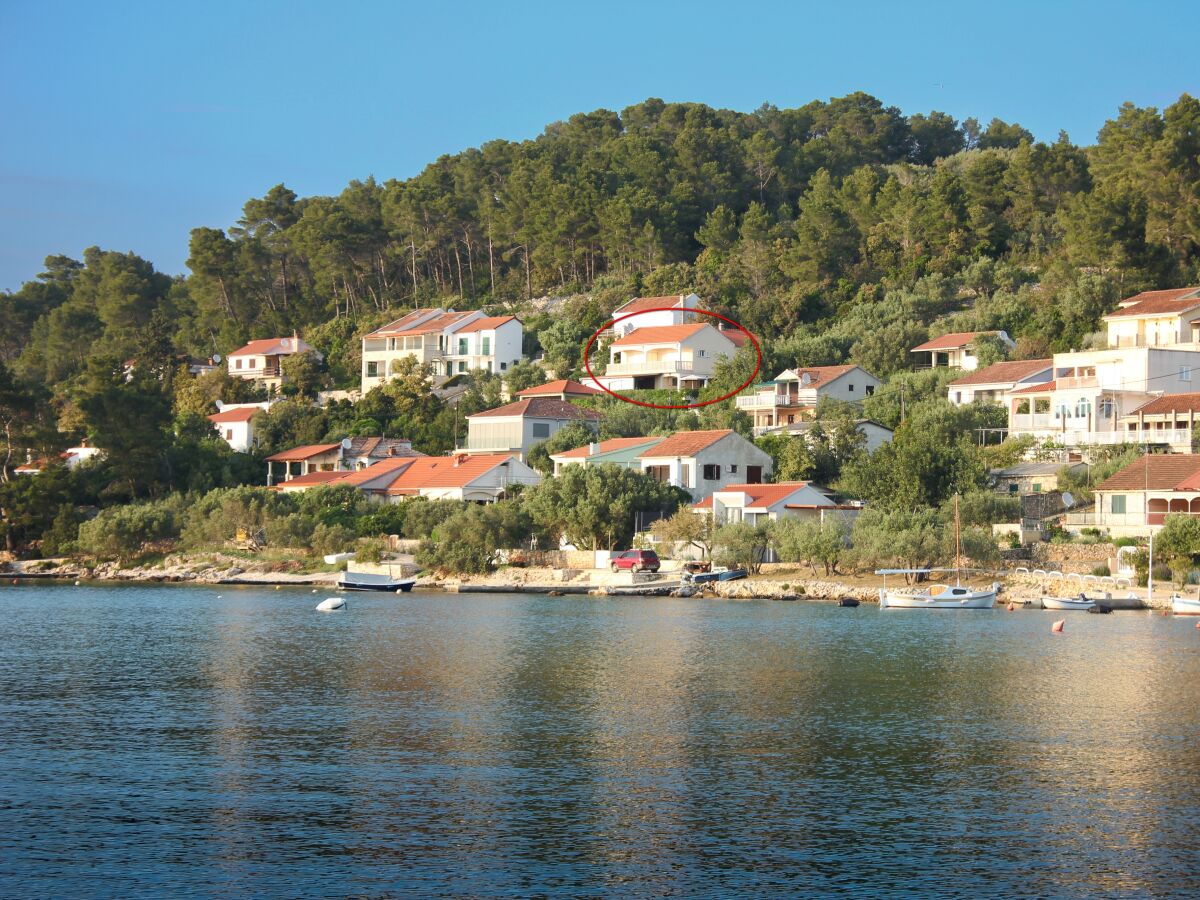 Apartment Two bedroom apartment with terrace and sea view Cove Gradina, Korčula A-20658-a - Outdoor photo 2