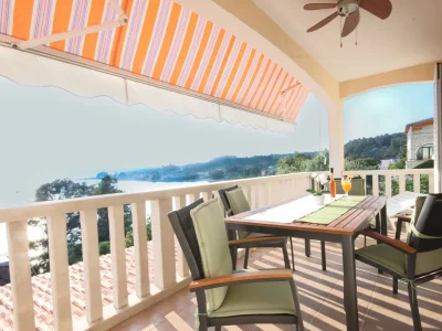 Apartment Two bedroom apartment with terrace and sea view Cove Gradina, Korčula A-20658-a in Vela Luka - Apartment