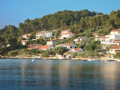 Apartment Two bedroom apartment with terrace and sea view Cove Gradina, Korčula A-20658-a - Outdoor photo 2