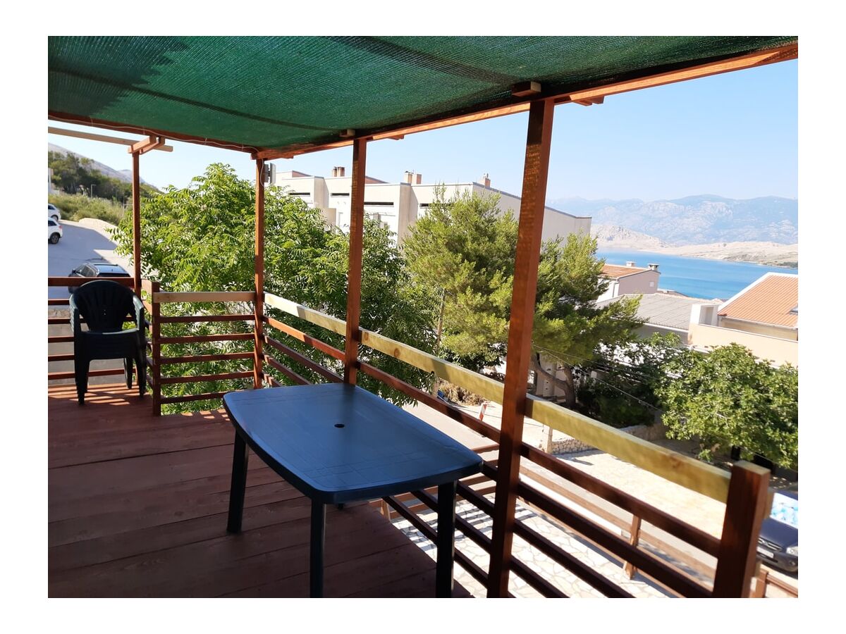 Apartment Two bedroom apartment with terrace and sea view Pag A-21220-a