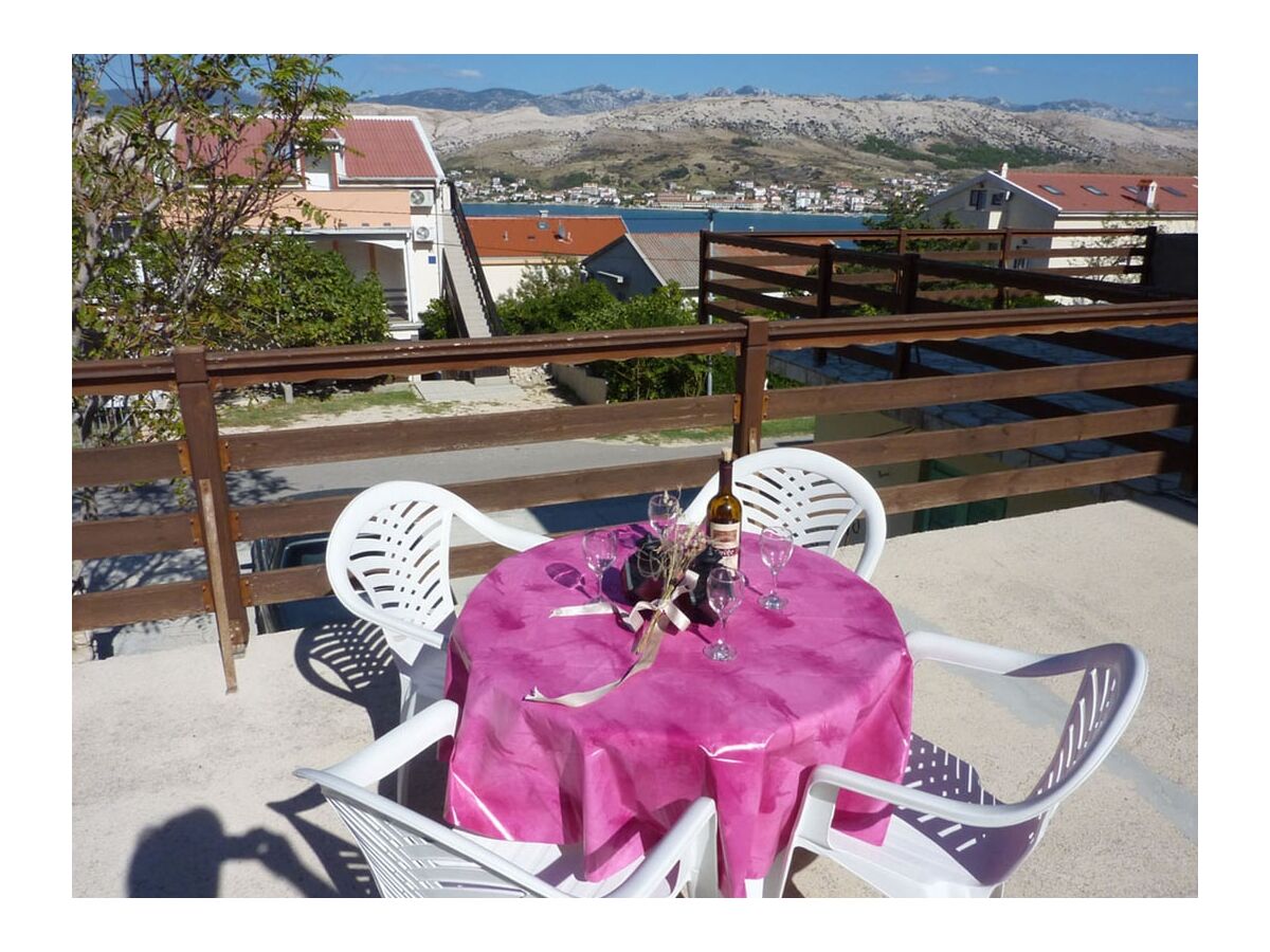 Apartment One bedroom apartment with terrace and sea view Pag A-21220-c