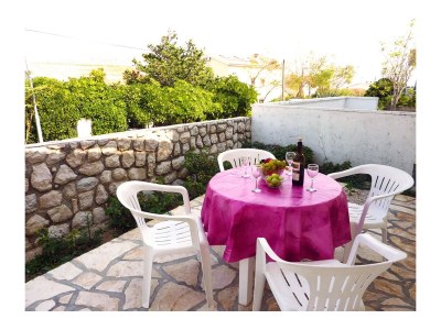 Apartment Studio flat with terrace and sea view Pag AS-21220-a in Pag - Apartment