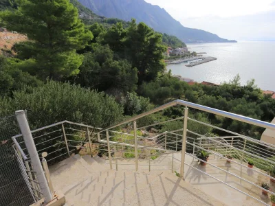 Apartment One bedroom apartment with terrace and sea view Podgora, Makarska A-21817-a - Outdoor photo 11