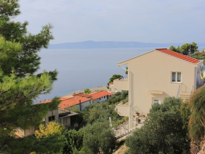 Apartment One bedroom apartment with terrace and sea view Podgora, Makarska A-21817-b - Outdoor photo 7